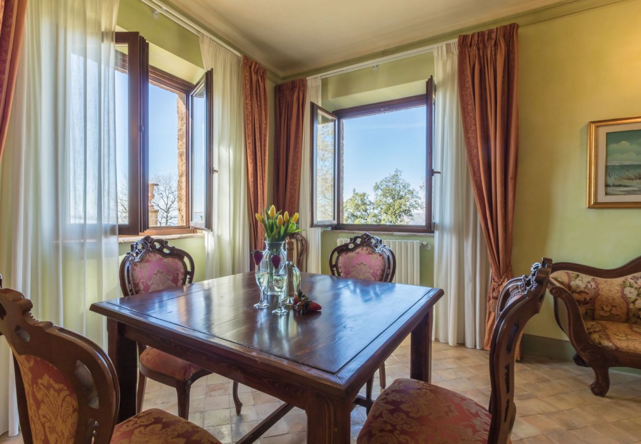 Appartamento a Bolsena - Il Casale del Sughereto - appartamento in villa da sogno con piscina Appartamento a Bolsena - Il Casale del Sughereto - appartamento in villa da sogno con piscina