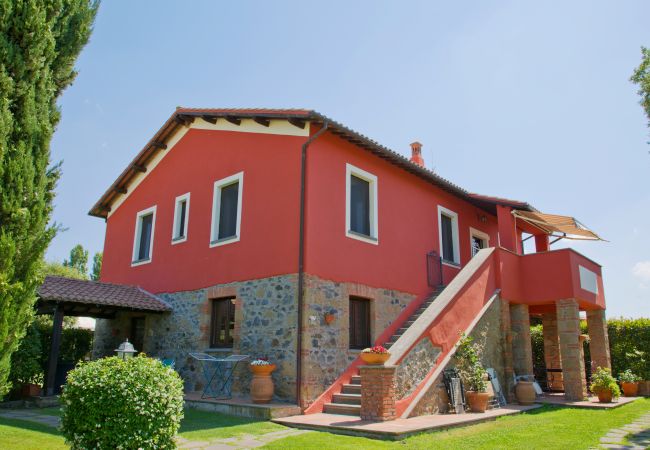  in Bolsena - Casa Contadino - grosszügige Familienwohnung mit Seeblick