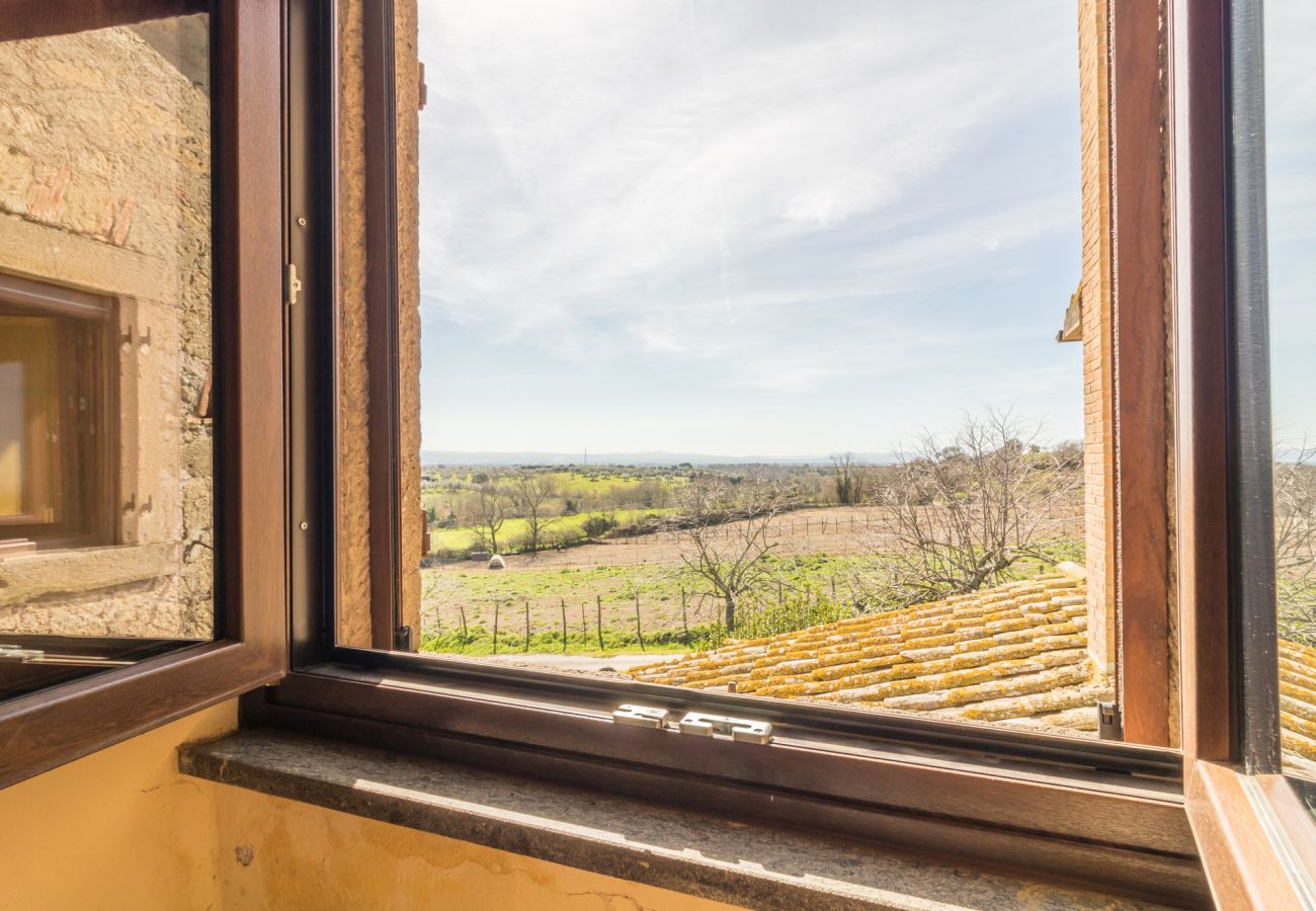 Ferienwohnung in Viterbo - Agriturismo Tenuta Serpepe - Papavero