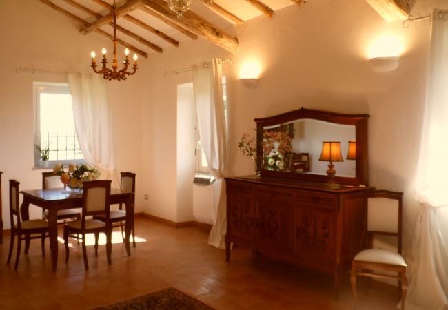 dining room in the country house at Lake Bolsena dining room in the country house at Lake Bolsena