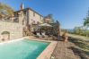 Apartment in Bolsena - Il Casale del Sughereto - Apartment in dream villa with pool